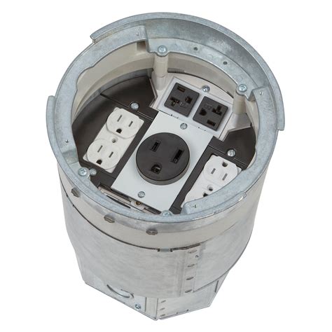 recessed floor boxes electrical|recessed electrical outlet floor box.